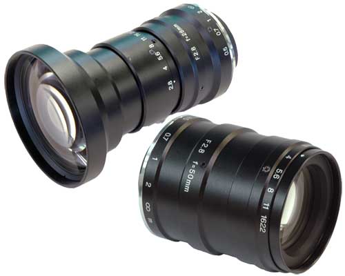 Line sensor lenses image